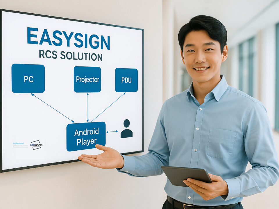 원격제어 솔루션 | 스크린골프장용 | EasySign RCS Solution 6 이지가인RCS 001
